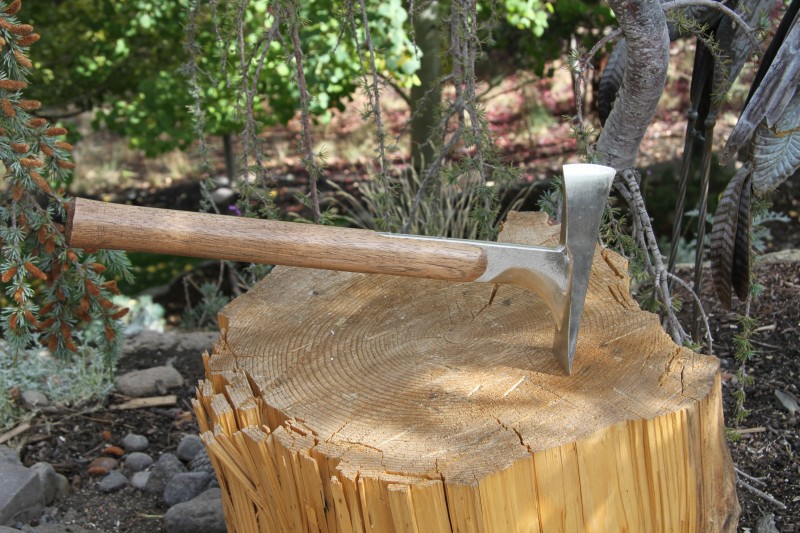 The Wilderness axe combines the kindling axe innovation of the K-Axe with a traditional hatchet. The best survival axe around. It cuts both ways!